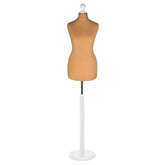 Gold Tailors Mannequin torso with white round base